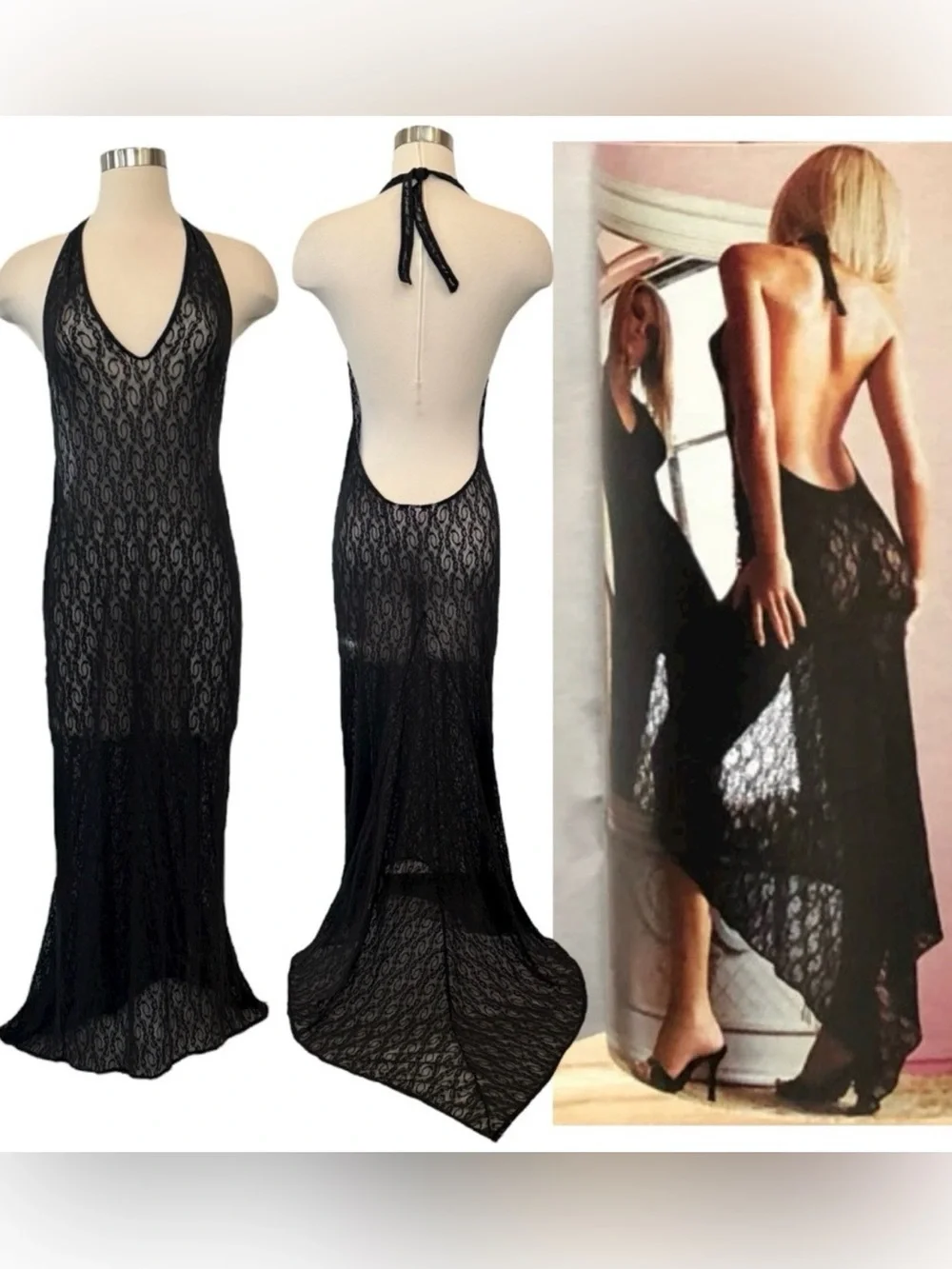 Victorias Secret dramatic fishnet